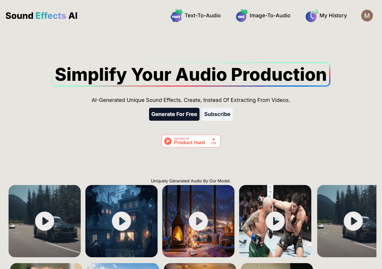 Sound Effects AI